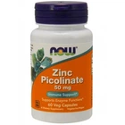 Цинк NOW Zinc Picolinate 50mg, 60 капс.