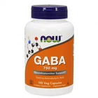 Гамма-аминомасляная кислота NOW Foods GABA 750 мг