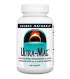 Магній (ультра), Ultra-Mag, Source Naturals, 60 таблеток