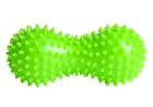 Массажный мяч двойной (арахис) EasyFit Goober EF-1072-GN с шипами Зеленый
