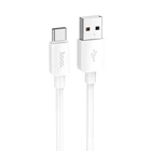 Дата кабель HOCO X96 Hyper USB to Type-C 27W (1m) (White) (219779)