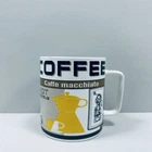 Чашка фарфоровая 700 мл "Coffee" A-PLUS 3385 с желтым