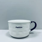 Чашка порцелянова Fashion 800 мл A-Plus 3355 біла