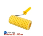 Валик структурный поролоновый Mastertool 80 х 180 мм горошек с ручкой (92-6203)