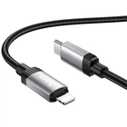 Дата-кабель Hoco X117 Star Type-C to Lightning 27W (1m) Black