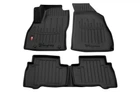 Коврики резиновые Stingray 3D (5 шт, полиуретан) для Fiat Fiorino/Qubo 2008-2024 гг
