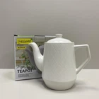 Чайник для заварювання 800 мл керамічний Maestro MR-20002-08 White