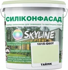 Цветная фасадная Силиконовая краска SkyLine Силиконфасад 1015-G60Y Тайлик 3 л (4821044018044)