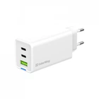 Зарядний пристрій ColorWay GaN Mini 65W PD Port PPS USB (USB-2C1A) white (CW-CHS058PD-WT) (254542)