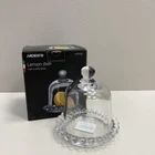 Лимонница с крышкой стеклянная 9,5*9,5 см Ardesto AR2603L