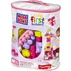 Конструктор Mega Bloks розовый в мешке 80 деталей (DCH62)