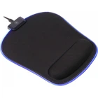 Коврик для мышки Maxxter MMP-LEDPAD-BK RGB Black (MMP-LEDPAD-BK)
