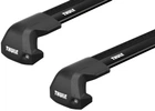 Багажник в штатные места Thule Wingbar Edge Black для BMW 1-series (E81; E87; F20; F21) 2004-2019 (TH 7214B-7213B-7207-7084)