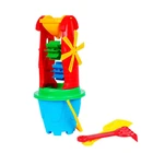 Набір для гри з піском Technok Toys 2742 — млинок, відерце, лопатка, грабельки