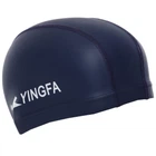 Шапочка для плавання текстильна з покриттям PU YINGFA C0078 Темно-синій