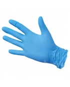 Перчатки синие Nitrylex Protect Blue PF нитриловые неопудренные M 100 шт - изображение 2