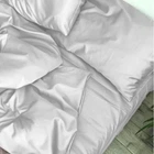 Простынь MirSon Satin Light Pro 10-001 Snow White 150х220 см (2200010168723)