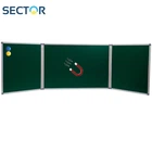Доска SECTOR КМ3010 комби мел-маркер 5 поверхностей 300x100 см