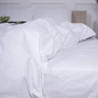 Простынь на резинке MirSon Ranforce Elite 11-2107 White 150 х 190 см (2200004701707)