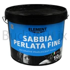 Покриття декоративне інтер'єрне ELEMENT Decor Sabbia Perlata Fine з кварцовим піском та перламутром 10 кг