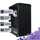 Рабочая станция PowerUp Desktop #444 Core i5 13400F / 16 GB / SSD 1TB / NVIDIA Quadro P2000 5GB специализированная вычислительная графическая система для архитекторов и инженеров