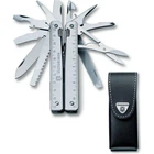 Мультитул Victorinox Swisstool X 115мм 28 функций + черный кожаный чехол