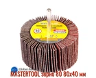 Круг лепестковый в оправке Mastertool 80 х 40 мм Р80 (08-2298)
