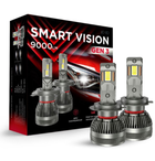 Светодиодные лампы головного света Carlamp Smart Vision Gen 3 H7 SMG3H7 9000 Lm 6500 K-2шт