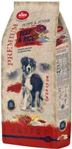 Сухой премиальный корм для щенков Alice Professional Premium Puppy&Junior Beef&Rice