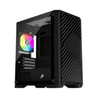 Корпус 1stPlayer T5-4F1-BK Black