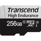 Карта памяти Transcend 256 GB microSDXC UHS-I (U3) High Endurance + SD Adapter TS256GUSD350V
