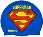 Дитяча шапочка для плавання Renvo Kuttara Superman JR OSFM Синя (1SC200-0408)
