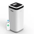 Осушитель воздуха Evoair FlexyDry 22 Smart, производительность 22 л/24 ч, датчик влажности, ионизация, сушка белья, резервуар 4,5 л, умное управление, для помещений до 35-50 кв.м
