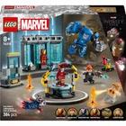 Конструктор LEGO Лабораторія Залізної Людини: зал обладунків (76315)