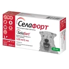 Селафорт капли от блох клещей и гельминтов для собак весом 10-20 кг, 1 пипетка