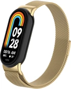 Ремешок ArmorStandart Milanese Magnetic для Xiaomi Smart Band 10/9/8 Gold (ARM86891)