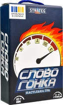 Настольная игра Strateg Словогонка на украинском языке (30824)(4823113889586)
