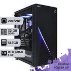 Рабочая станция PowerUp Desktop #314 Core i7 14700K / 32GB / HDD 2TB / SSD 512GB / GeForce RTX 4060 8GB специализированная вычислительная графическая система для архитекторов и инженеров