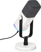 Fifine AM8 White (Dynamic, USB/XLR) – Динамический микрофон для профессиональной записи и стриминга