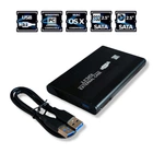 Зовнішній карман HDD 2.5 USB 3.0 жорсткого диска HDD/SSD 2.5 SATA алюмінієвий корпус (25USB3)