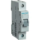 Автоматический выключатель Hager 1P 06A C 6kA ( MCN106 )