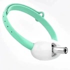 Интерактивный ошейник игрушка для кошек и собак лазерный (зеленый)