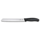 Нож для хлеба Victorinox SWISS CLASSIC 21см волн черн 6.8633.21B