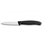 Ніж для чищення овочів Victorinox SWISS CLASSIC 8см хвил чорн 6.7633