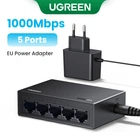 Мережевий 5-портовий комутатор RJ45 (розгалужувач) Ugreen CM833 - 1 Гбіт/с (35492)