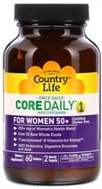 Вітаміни для жінок 50+ Country LifeCore Daily-1 Multivitamins 60 таблеток в упаковці (ARE-575243)