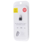 Перехідник OTG Baseus Micro USB to Type-C Black