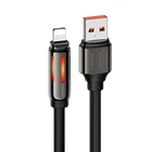 Дата кабель HOCO U136 Prize USB to Lightning 2.4A (1.2m) (Black) (214247)