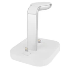 Бездротовий зарядний пристрій HOCO CW43 Graceful 3-in-1 (White) (199098)