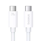 Дата кабель Baseus Superior 2 USB4 Full-Function Type-C to Type-C 240W (1.8m) (P10365200211-05) (Moon White) (207637)